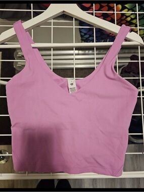 Lululemon Dahlia Mauve Align Tank Size 6